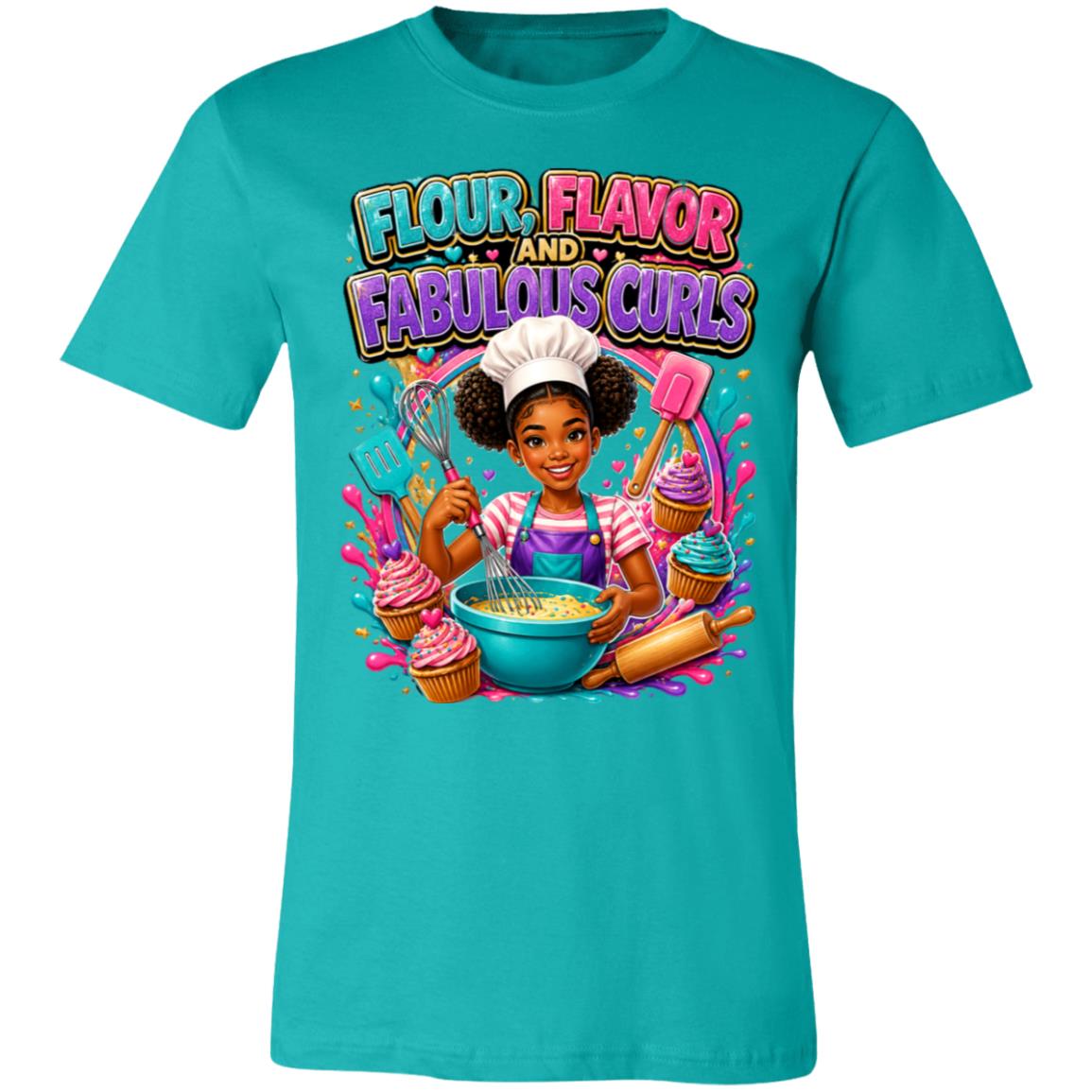 Chef career tee for girls Ages 13-16 with natural hair pride by Riley's Way