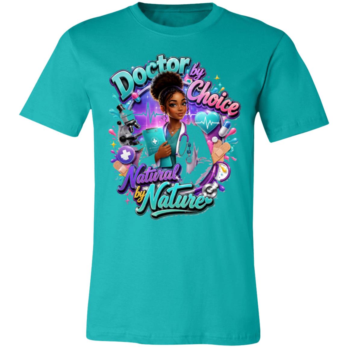 Doctor career tee for girls Ages 13-16 with natural hair pride by Riley's Way