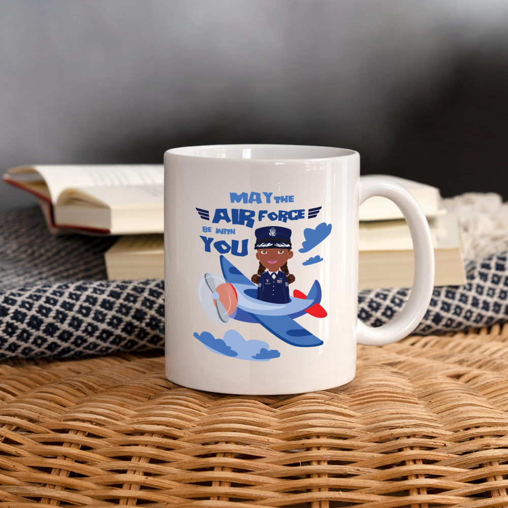 May the Air Force be with You Mug - white