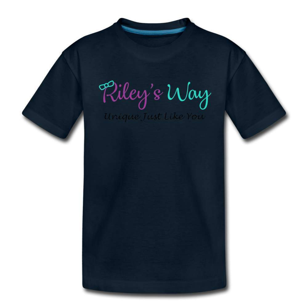 Unique Just Like You Youth T-Shirt-Riley's Way-Girls Clothes,Girls T-shirts,Shop,T-Shirts,youth apparel