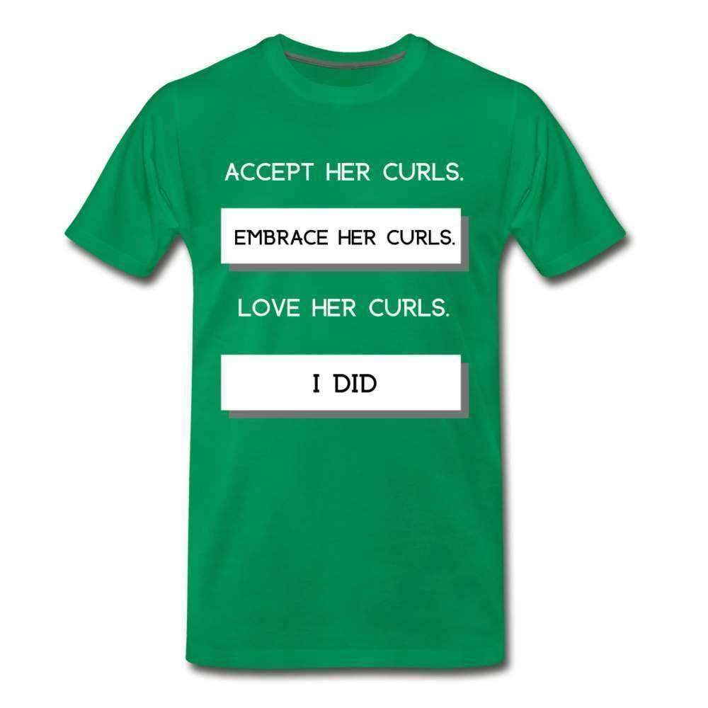 Accept Her Curls Men's T-Shirt-Riley's Way-Men,Men's T shirts,Shop,T-Shirts