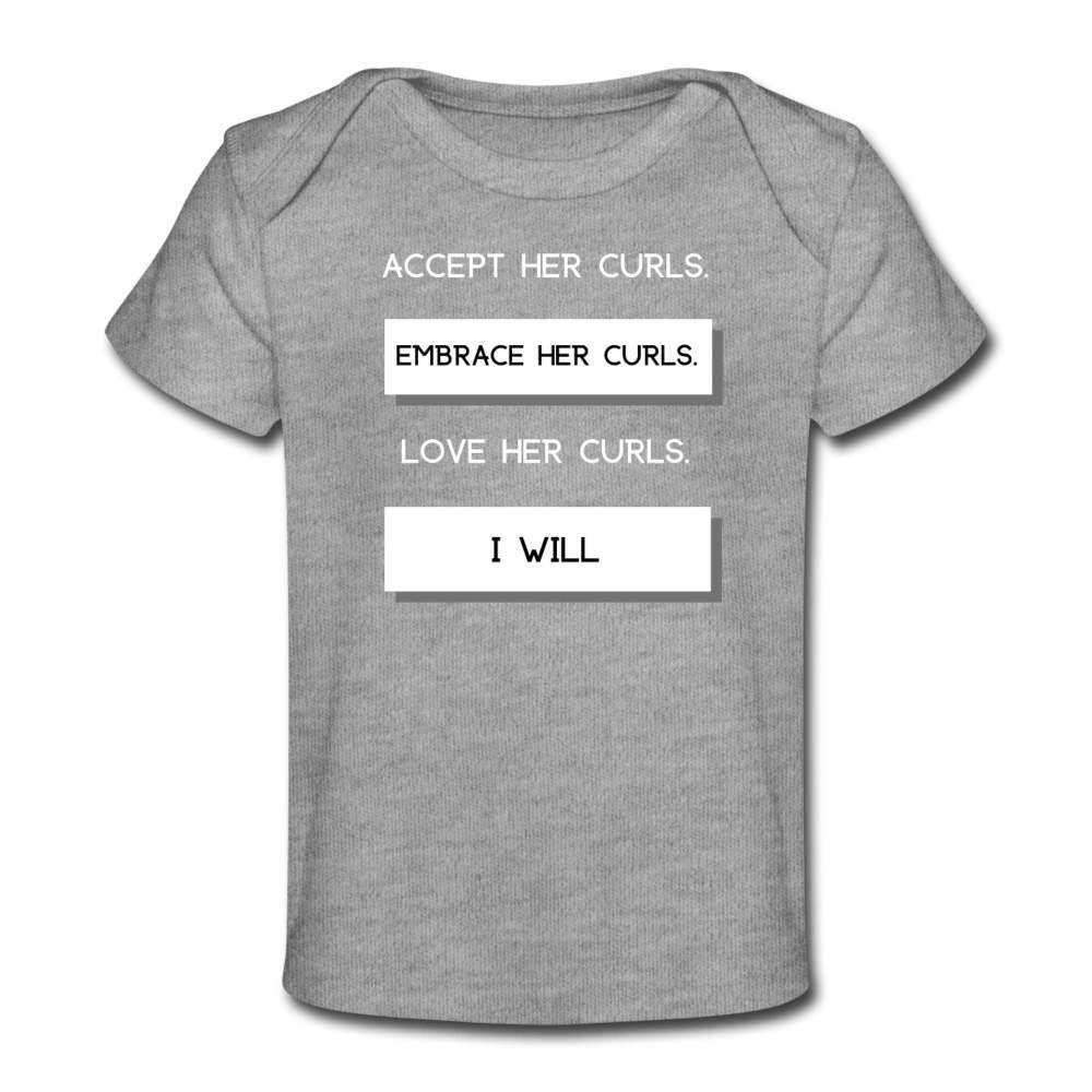 Accept Her Curls Organic Boy T-Shirt-Riley's Way-Boy Infants,Shop,T-Shirts