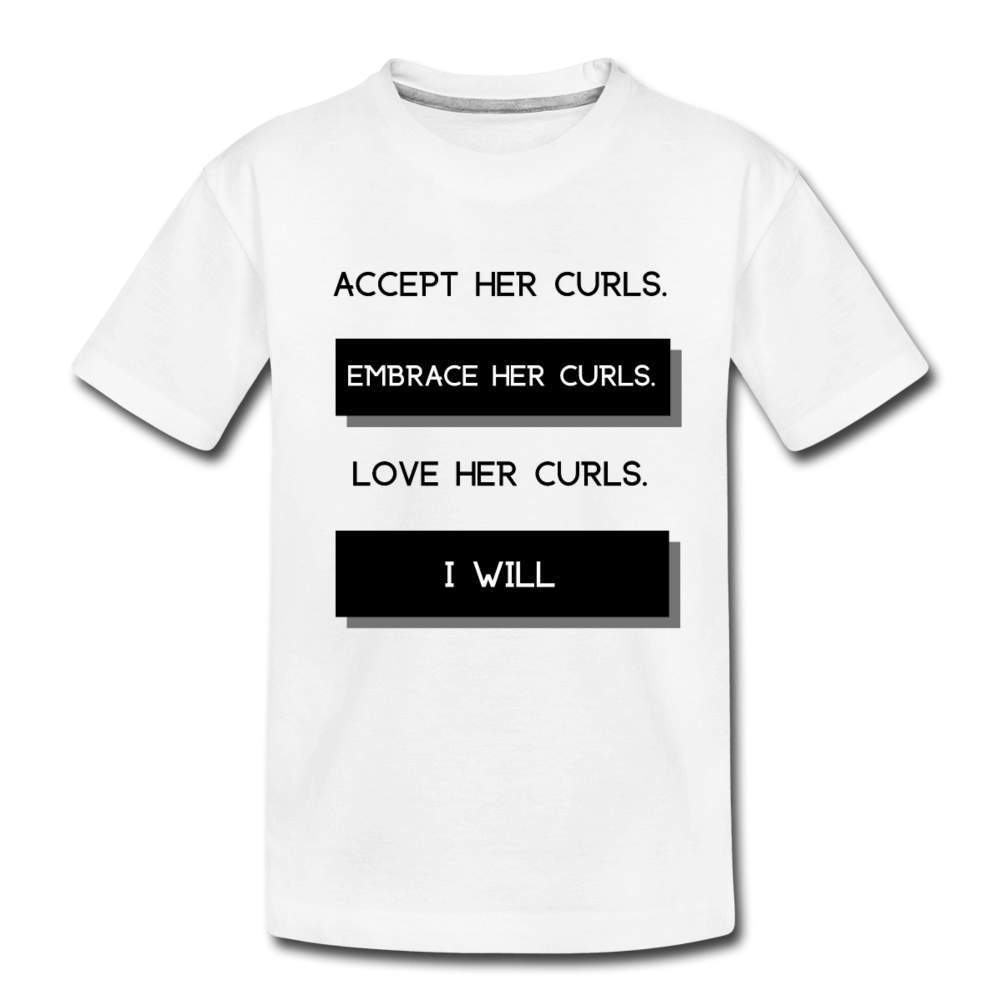 Accept Her Curls Toddler Boys T-Shirt-Riley's Way-Baby & Toddler Shirts,Shop,T-Shirts