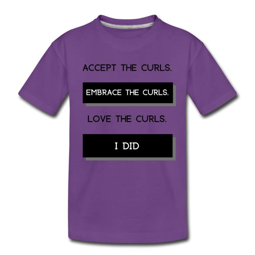 Accept The Girls Youth T-Shirt (White Print)-Riley's Way-Girls Clothes,Girls T-shirts,Shop,T-Shirts,youth apparel