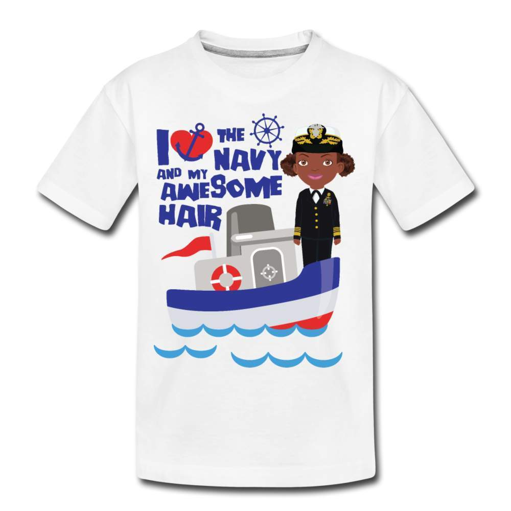 Navy Youth T-Shirt-Riley's Way-Girls Clothes,Girls T-shirts,navy awesome,Shop,SPOD,T-Shirts,youth apparel