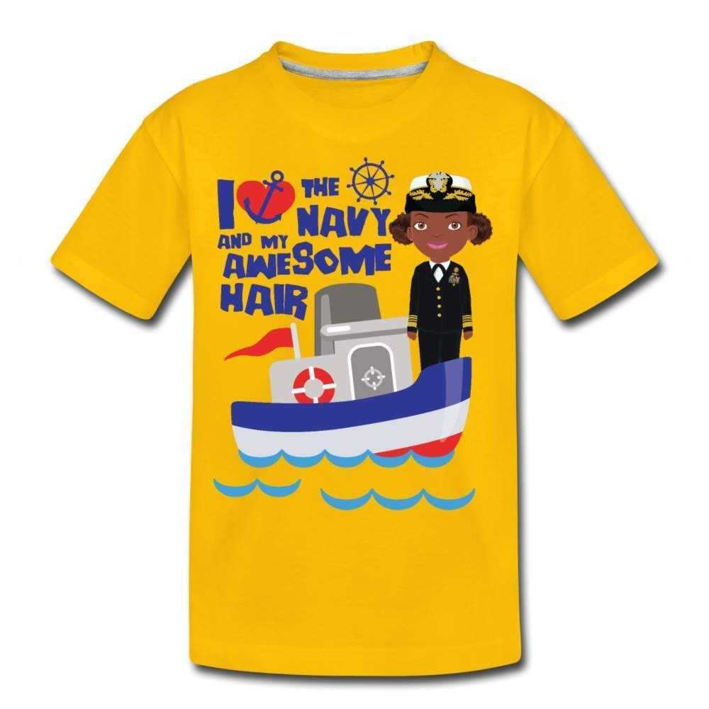 Navy Youth T-Shirt-Riley's Way-Girls Clothes,Girls T-shirts,navy awesome,Shop,SPOD,T-Shirts,youth apparel