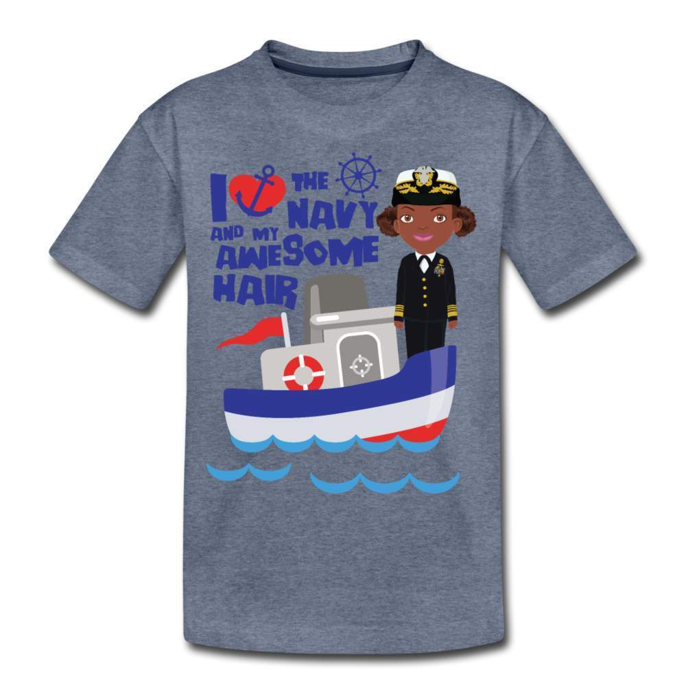 Navy Youth T-Shirt-Riley's Way-Girls Clothes,Girls T-shirts,navy awesome,Shop,SPOD,T-Shirts,youth apparel