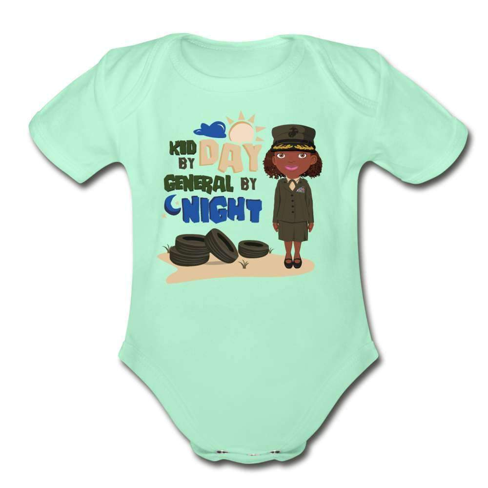 Marine By Night Organic Short Sleeve Baby Bodysuit-SPOD-Girls Clothes,infant,Infants,Marine,Shop,SPOD