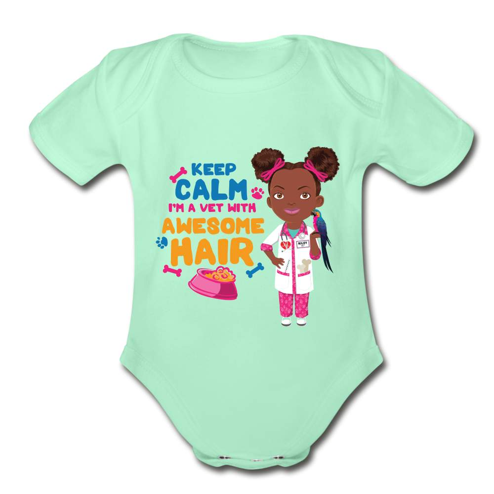 Veterinarian Organic Short Sleeve Baby Bodysuit-SPOD-Infants,Shop,SPOD,Veterinarian Keep Calm