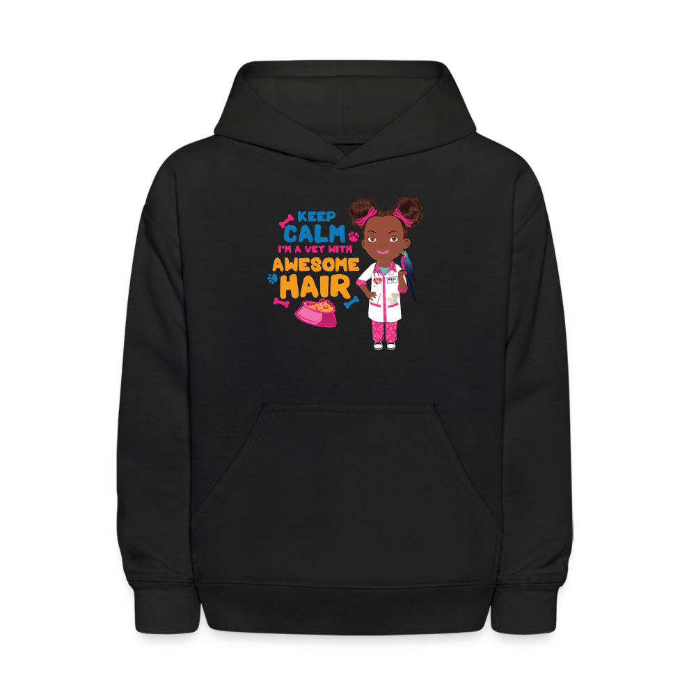 Veterinarian Kids' Hoodie - black