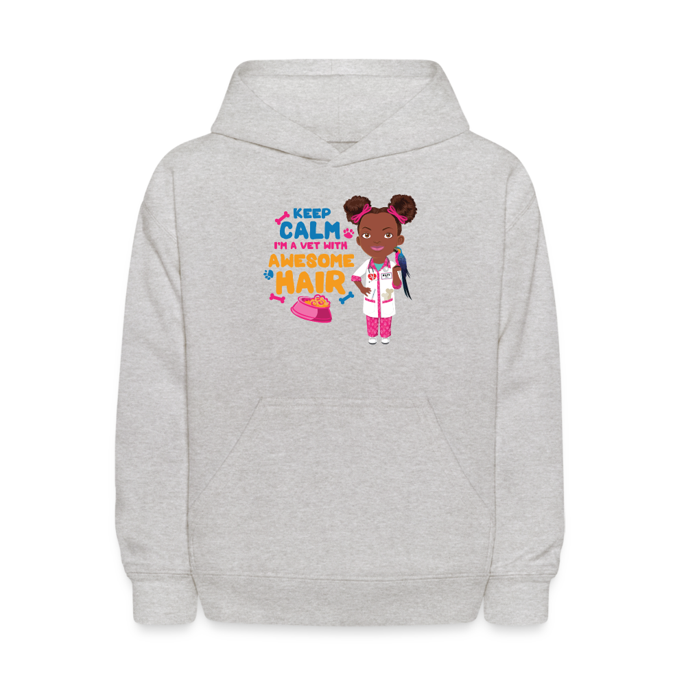 Veterinarian Kids' Hoodie - heather gray