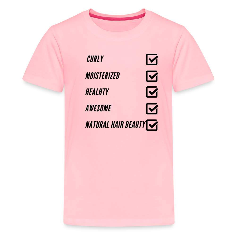 Natural Hair Checklist Ultra Cotton Youth T-Shirt-Riley's Way-Girls Clothes,Girls T-shirts,New Arrivals,Shop,SPOD,T-Shirts