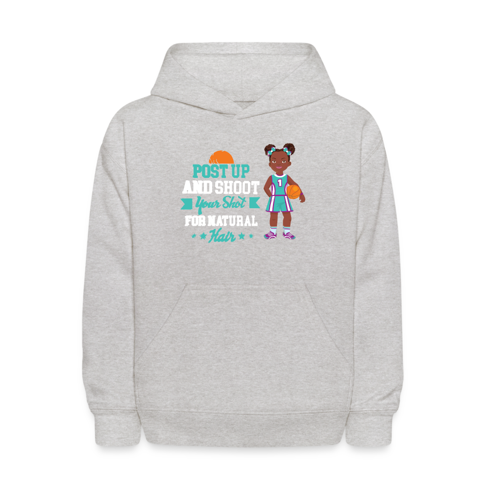 Kids' Basketball Hoodie - heather gray