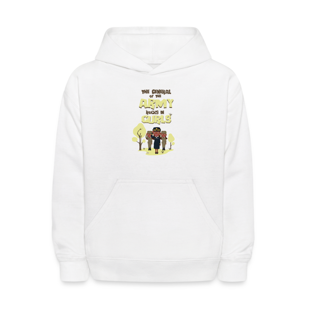 Army Kids' Hoodie - white