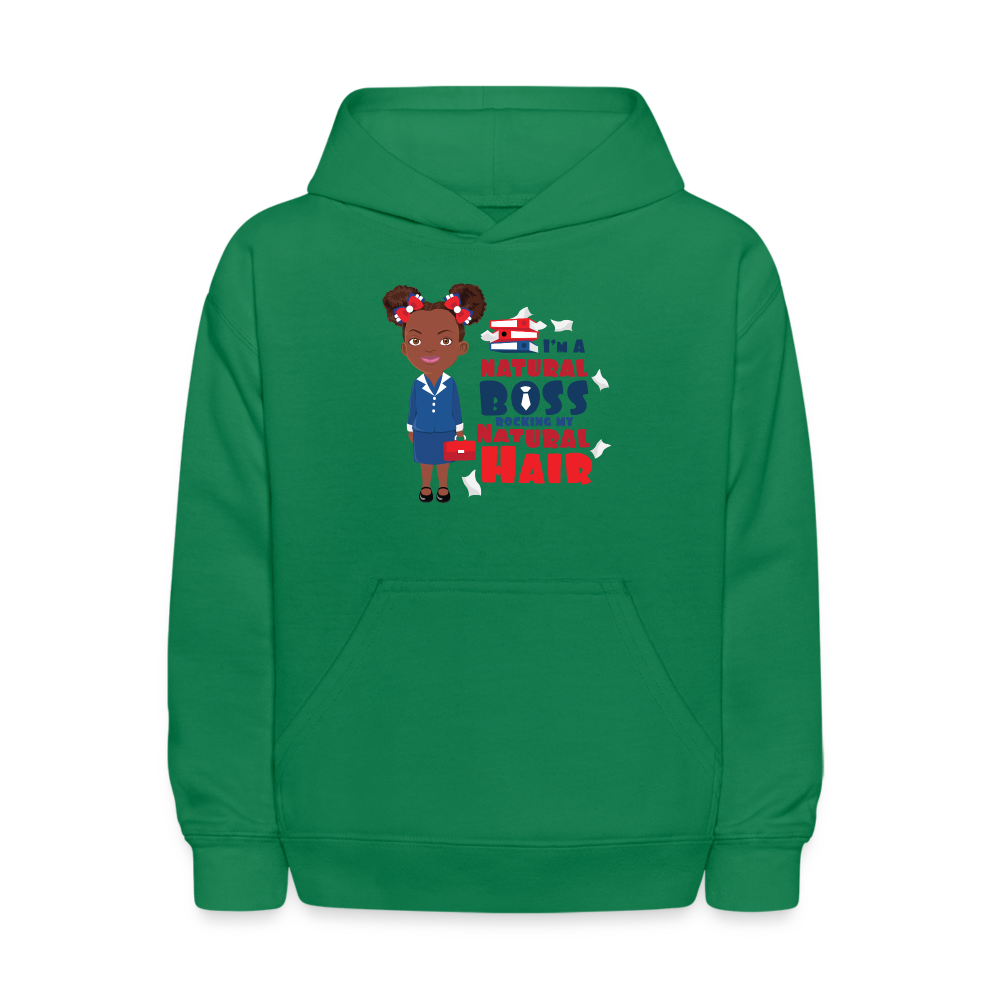 Boss Kids' Hoodie - kelly green