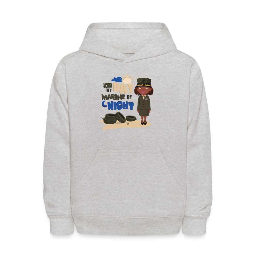 Marine's Kids' Hoodie - heather gray