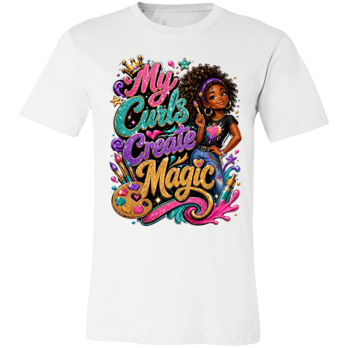 Artist career tee for girls Ages 13-16 with natural hair pride by Riley's Way