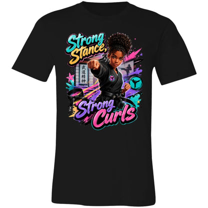 Karate career tee for girls Ages 13-16 with natural hair pride by Riley's Way