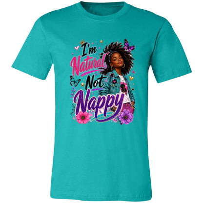 Natural Not Nappy Riley's Way natural hair tee artwork