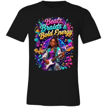 Musician/Singer career tee for girls Ages 13-16 with natural hair pride by Riley's Way