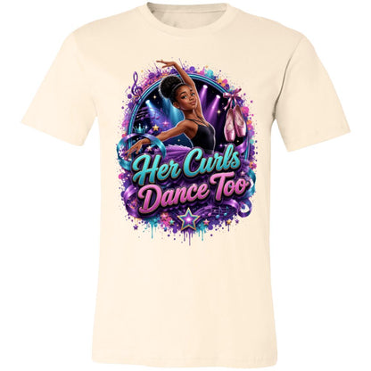 Dancer career tee for girls Ages 13-16 with natural hair pride by Riley's Way