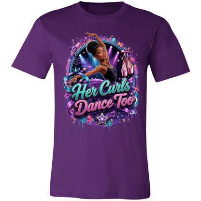 Dancer career tee for girls Ages 13-16 with natural hair pride by Riley's Way