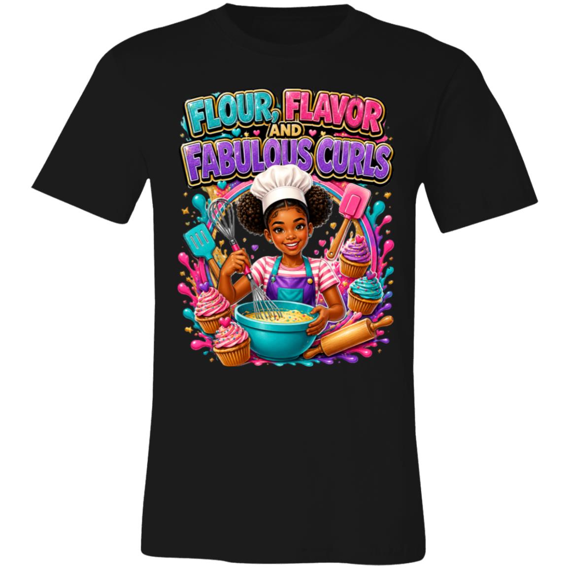 Chef career tee for girls Ages 13-16 with natural hair pride by Riley's Way