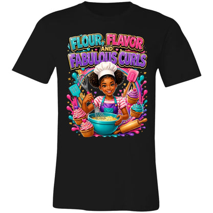 Chef career tee for girls Ages 13-16 with natural hair pride by Riley's Way