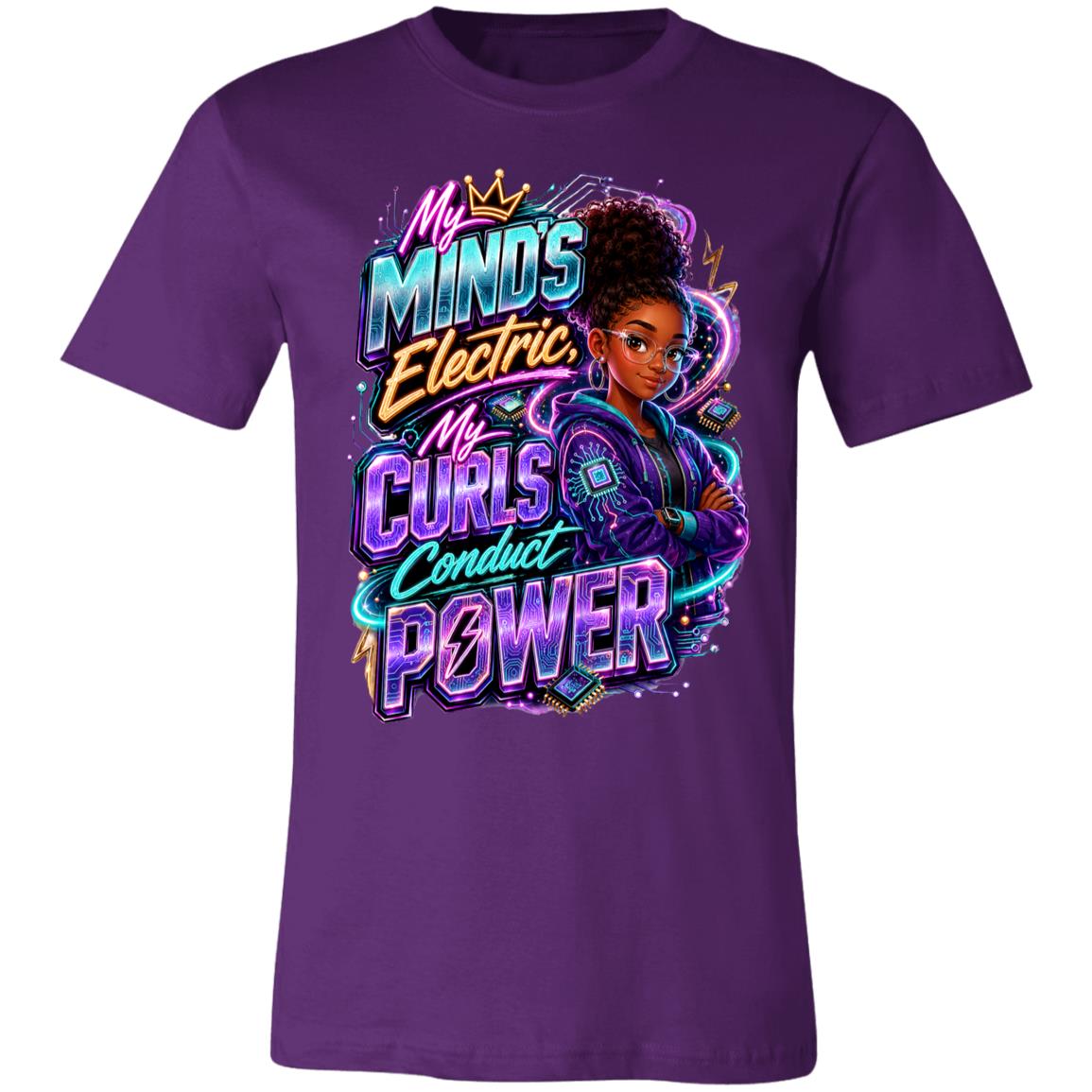 Engineer career tee for girls Ages 13-16 with natural hair pride by Riley's Way