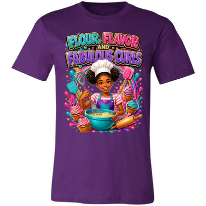 Chef career tee for girls Ages 13-16 with natural hair pride by Riley's Way