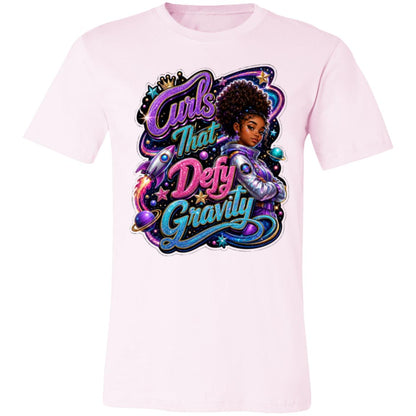 Astronaut career tee for girls Ages 13-16 with natural hair pride by Riley's Way