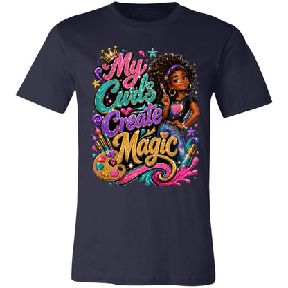 Artist career tee for girls Ages 13-16 with natural hair pride by Riley's Way
