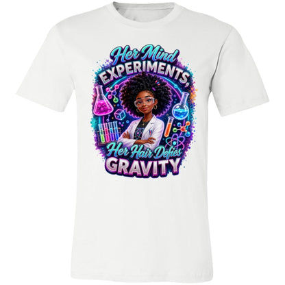 Chemist career tee for girls Ages 13-16 with natural hair pride by Riley's Way