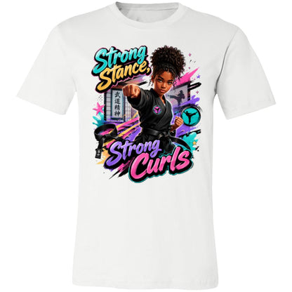 Karate career tee for girls Ages 13-16 with natural hair pride by Riley's Way