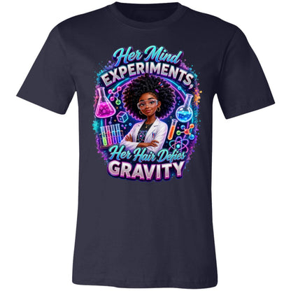 Chemist career tee for girls Ages 13-16 with natural hair pride by Riley's Way