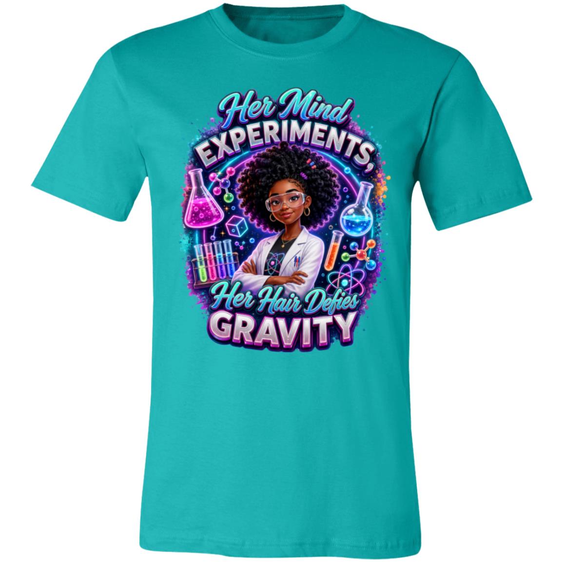 Chemist career tee for girls Ages 13-16 with natural hair pride by Riley's Way