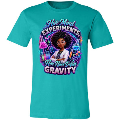 Chemist career tee for girls Ages 13-16 with natural hair pride by Riley's Way