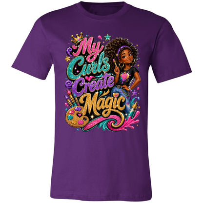 Artist career tee for girls Ages 13-16 with natural hair pride by Riley's Way