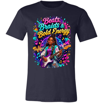 Musician/Singer career tee for girls Ages 13-16 with natural hair pride by Riley's Way
