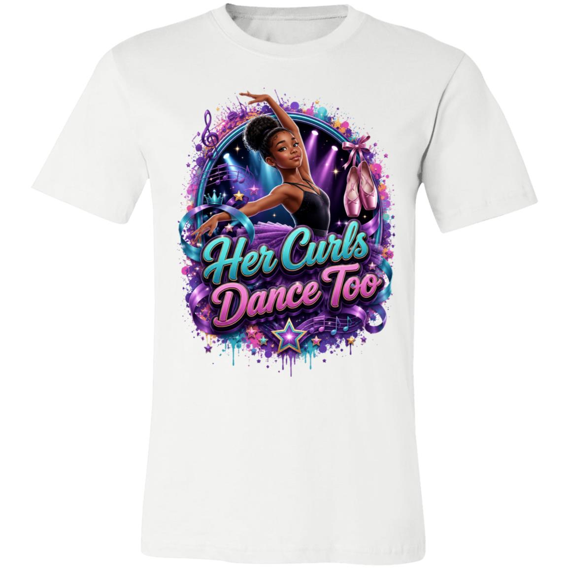 Dancer career tee for girls Ages 13-16 with natural hair pride by Riley's Way