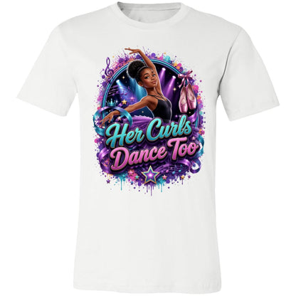 Dancer career tee for girls Ages 13-16 with natural hair pride by Riley's Way