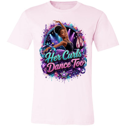 Dancer career tee for girls Ages 13-16 with natural hair pride by Riley's Way