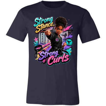 Karate career tee for girls Ages 13-16 with natural hair pride by Riley's Way