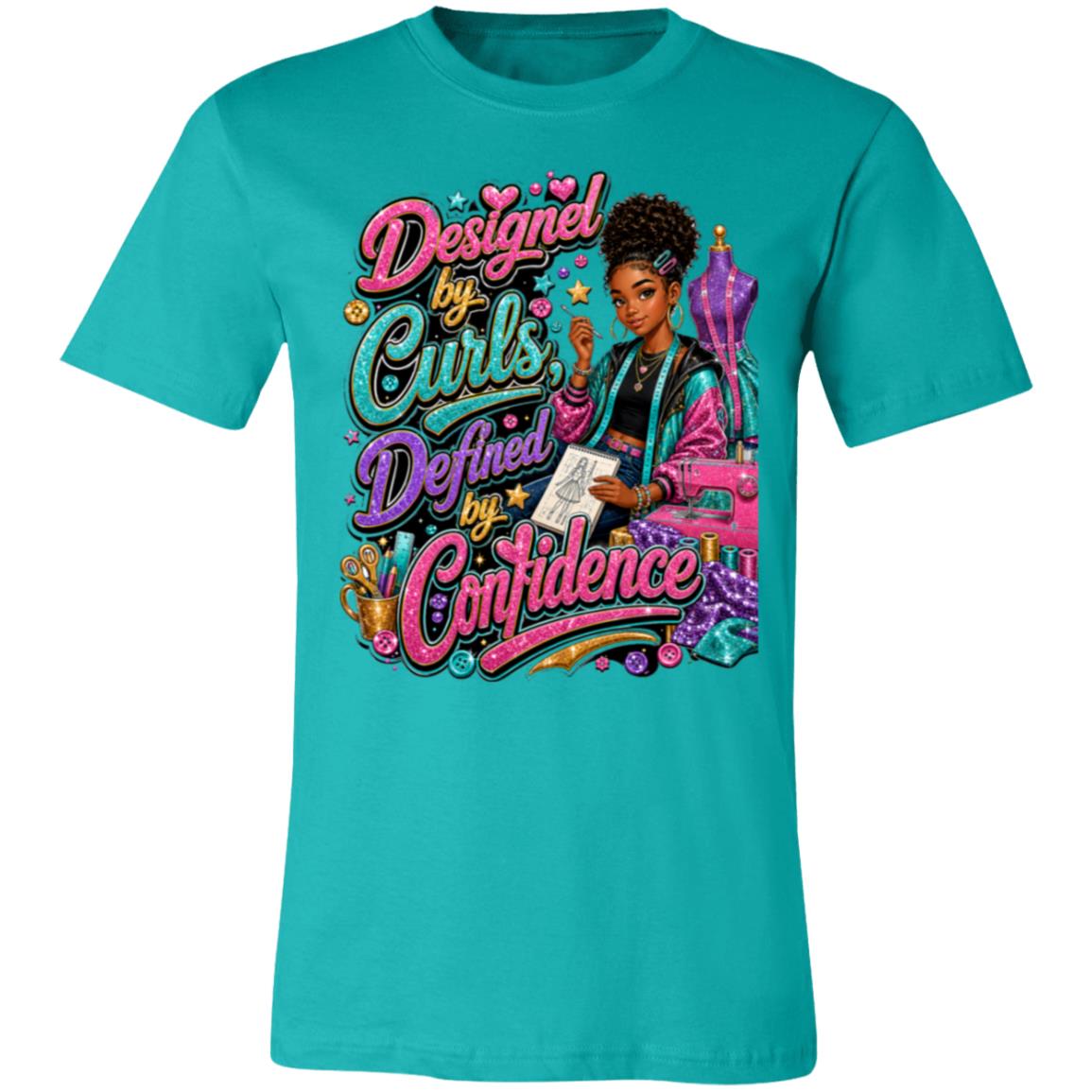 Fashion Designer career tee for girls Ages 13-16 with natural hair pride by Riley's Way