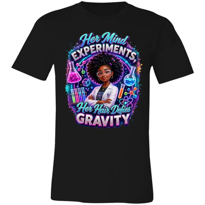 Chemist career tee for girls Ages 13-16 with natural hair pride by Riley's Way