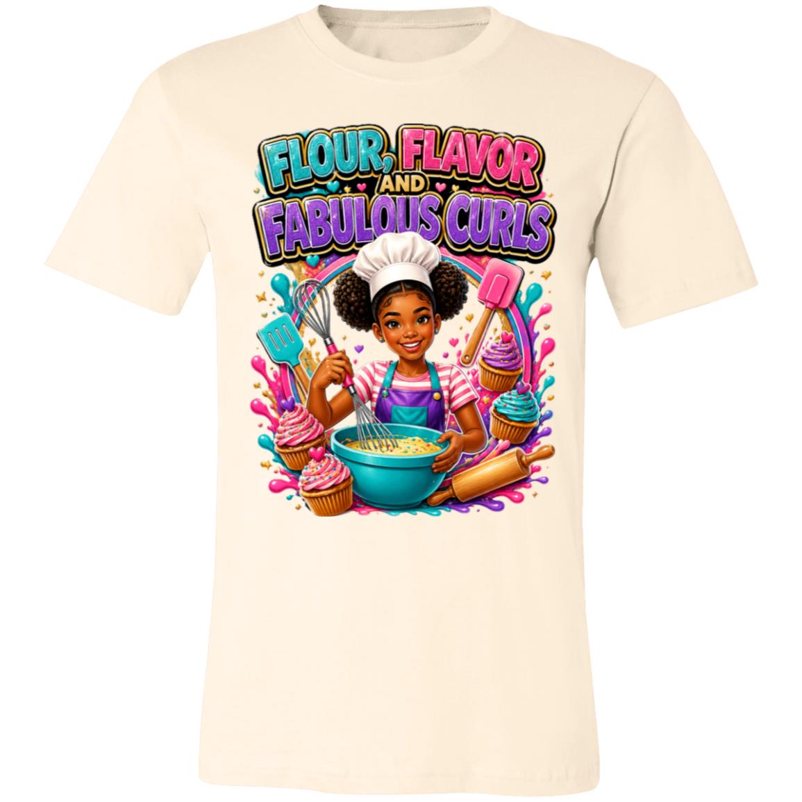 Chef career tee for girls Ages 13-16 with natural hair pride by Riley's Way