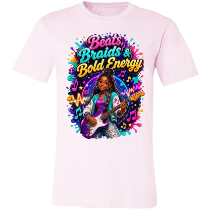 Musician/Singer career tee for girls Ages 13-16 with natural hair pride by Riley's Way