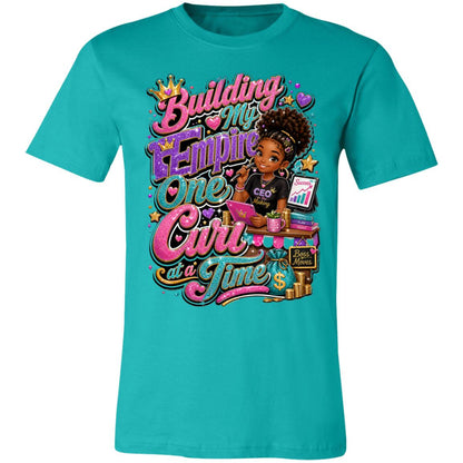 Entrepreneur career tee for girls Ages 13-16 with natural hair pride by Riley's Way