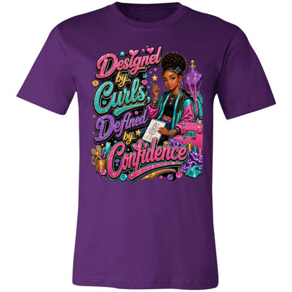 Fashion Designer career tee for girls Ages 13-16 with natural hair pride by Riley's Way