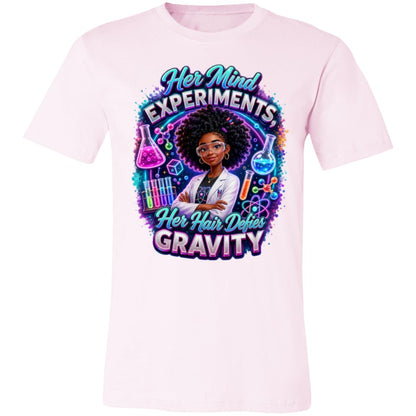 Chemist career tee for girls Ages 13-16 with natural hair pride by Riley's Way